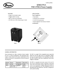 Thumbnail of document Manual - PWC1 - Power Converter